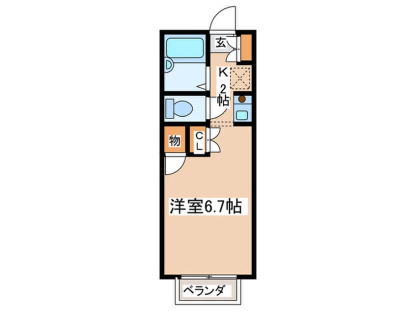 間取図 デ・エスポア湘南