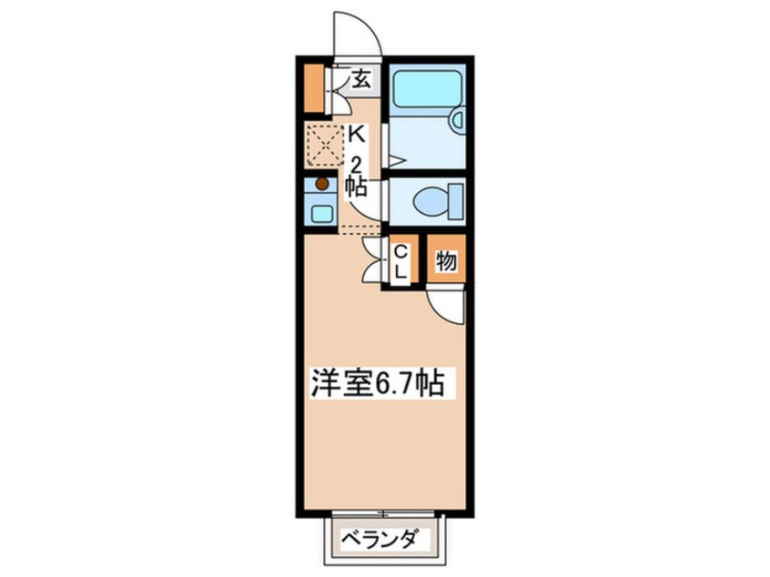 間取図 デ・エスポア湘南