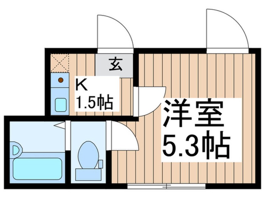 間取図 クラッセ高砂