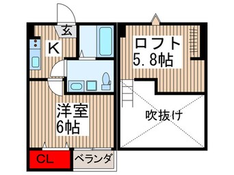 間取図 Vivienda 大宮