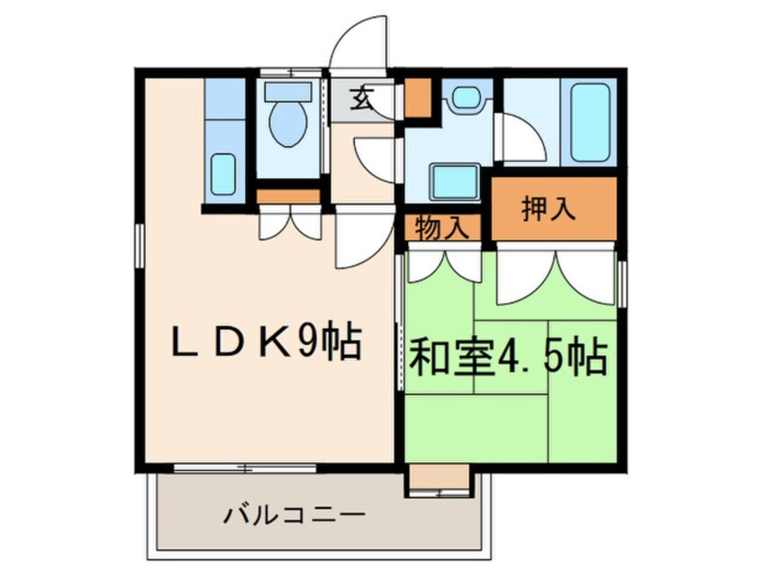 間取図 リオ・ファーム