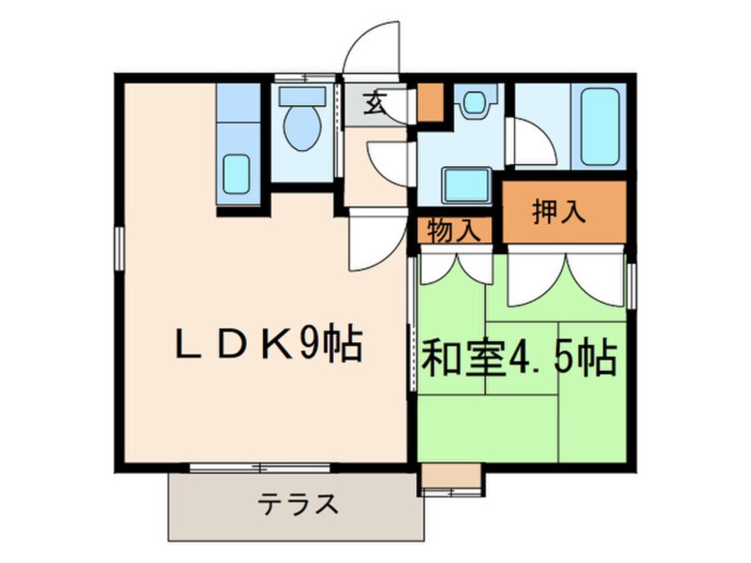 間取図 リオ・ファーム