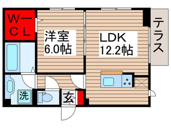 間取図 GOLDEN　RINGS　１　２