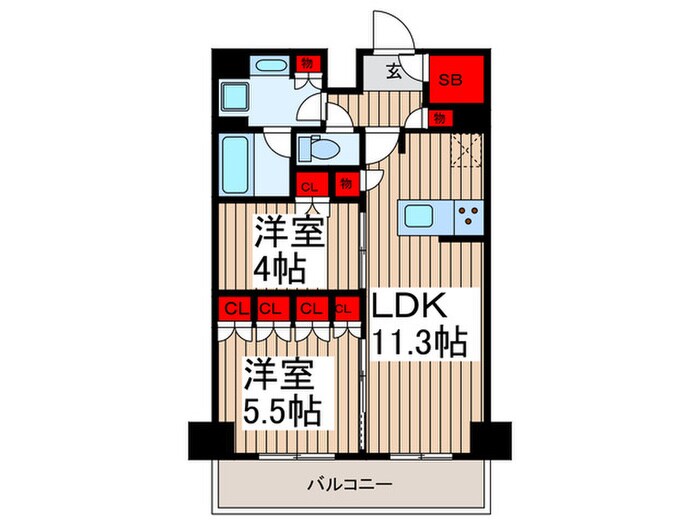 間取り図 KI-LIGHT　KINSHICHO