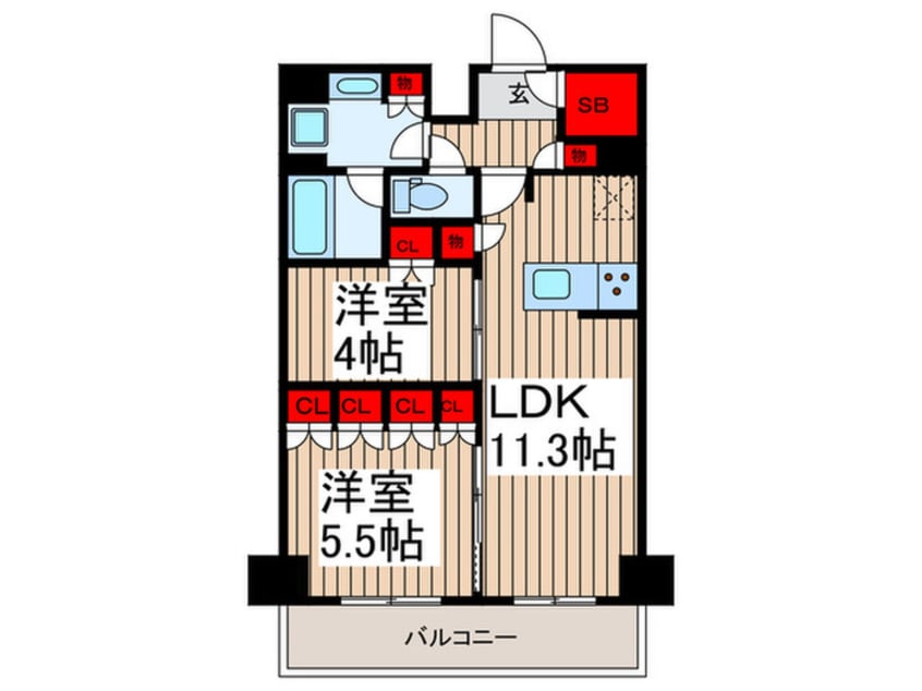 間取図 KI-LIGHT　KINSHICHO