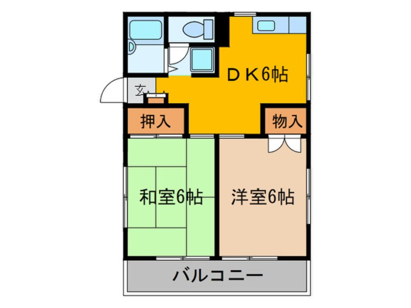 間取図 小川ビル