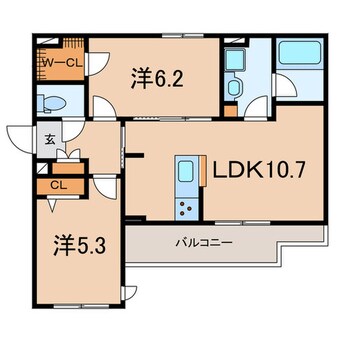 間取図 シャーメゾン南大塚