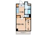 Ｗレジデンス多摩川 2Kの間取り
