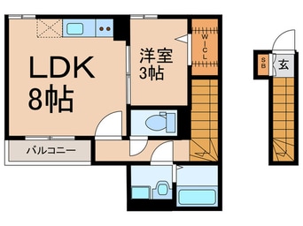 間取図 マミハイム