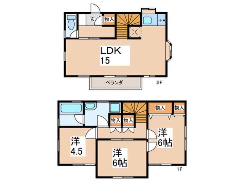 間取図 相模原市南区磯部戸建