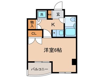 間取図 ジョイフル元住吉（302）