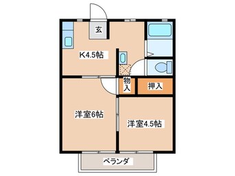 間取図 グリ－ンヴィラ旭