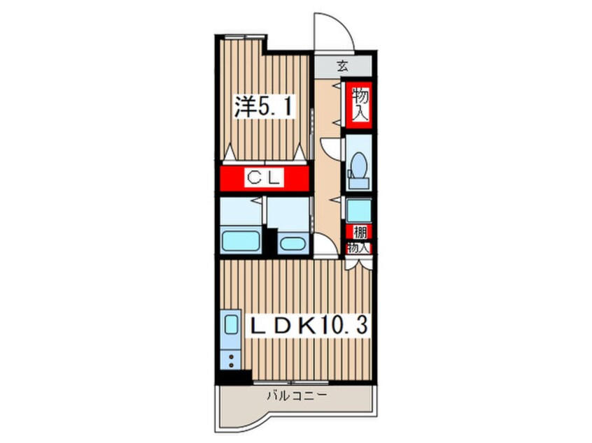 間取図 ラ・ソレイユさいたま