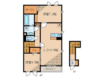 間取図 セントフィールド