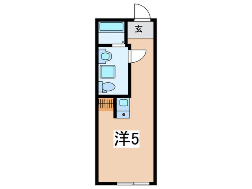 間取図 ラ・ソレイユ南台