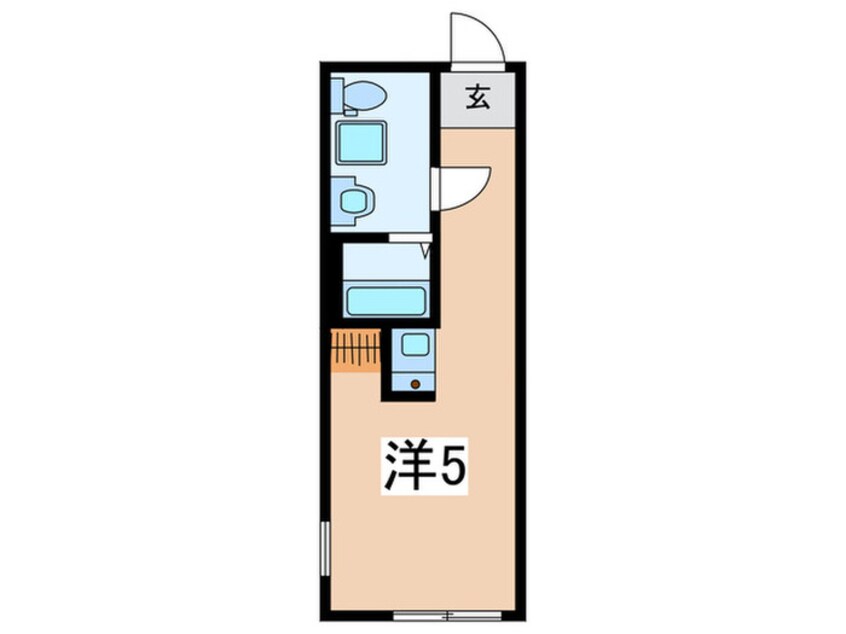 間取図 ラ・ソレイユ南台