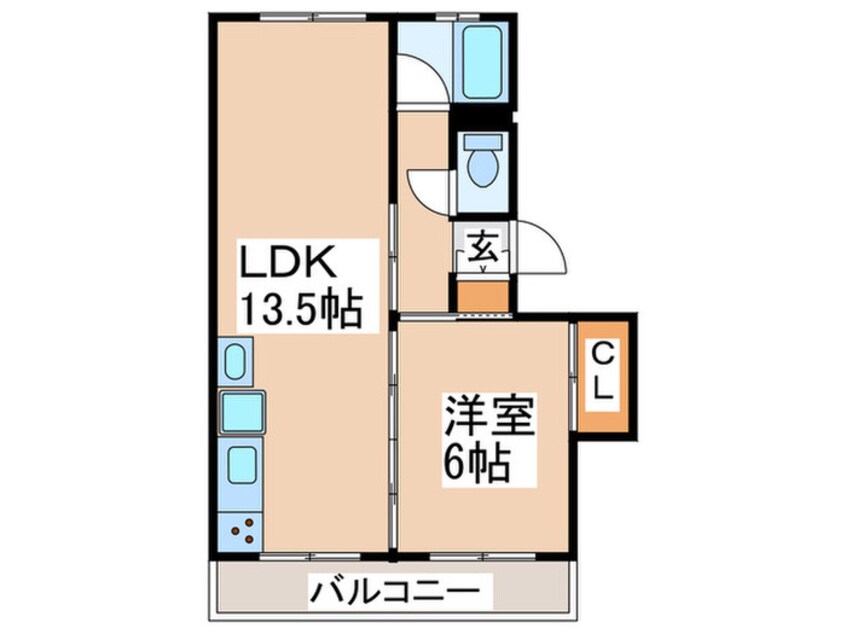 間取図 藤が丘団地　7号棟