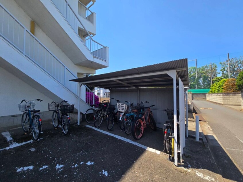駐輪場 マンション武蔵ｹ丘