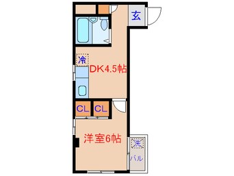 間取図 エルミタ－ジュ