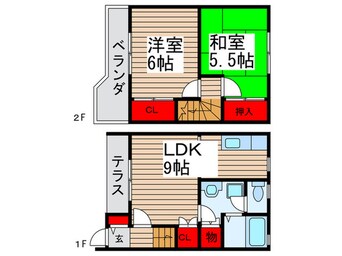 間取図 ウィステリア・ハイツ