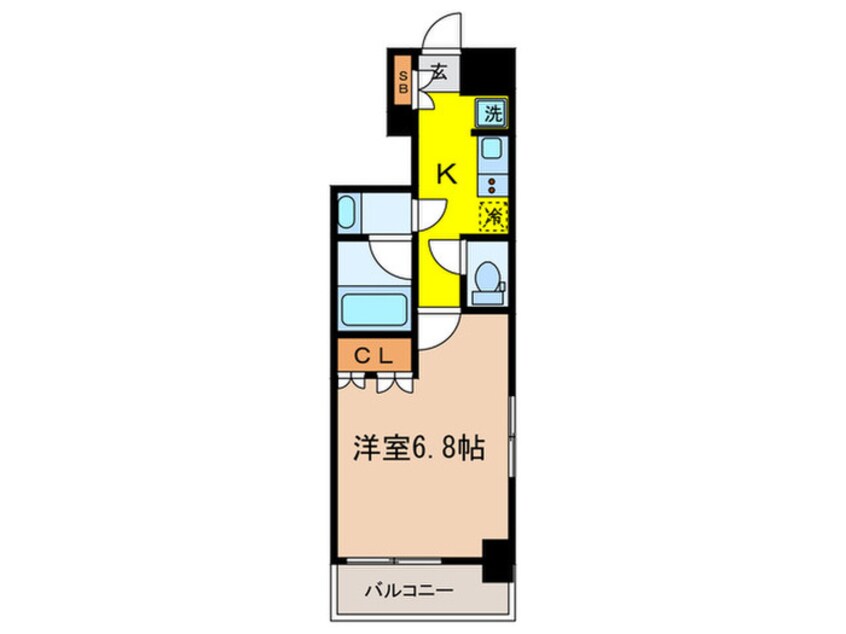 間取図 ドムス・スタイル高田馬場