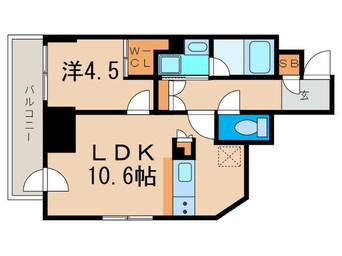 間取図 レジディア笹塚Ⅲ