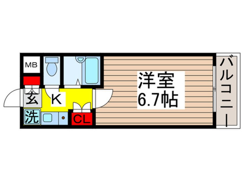間取図 CBレジデンス行徳
