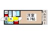 CBレジデンス行徳 1Kの間取り