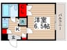 クレストパレス柏 1Kの間取り