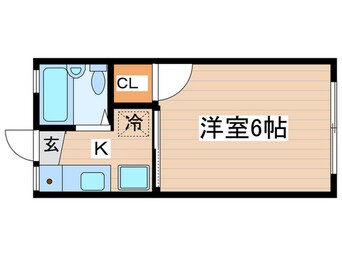 間取図 ドミトリー和田