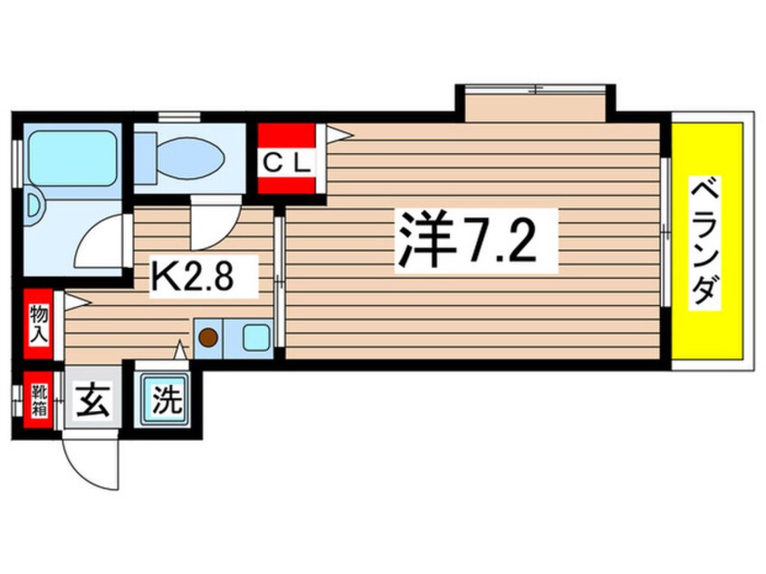 間取図 ブレーメンTAMA