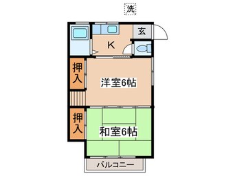 間取図 榎本荘