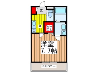 間取図 ブルームコートR　