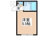 ＹＯＵハイツ 1Rの間取り