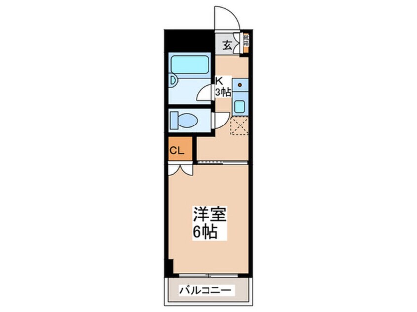 間取図 パルティ－ル昭島