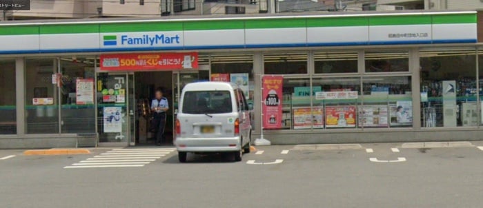 ファミリ－マ－ト(コンビニ)まで507m パルティ－ル昭島