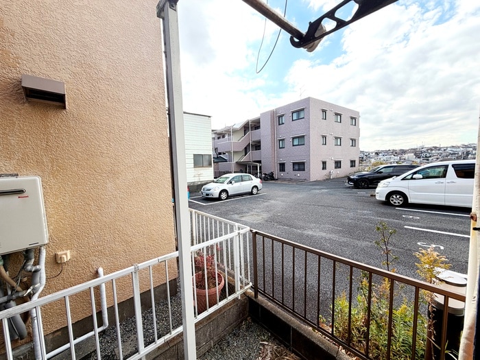 室内からの展望 VILLA中原