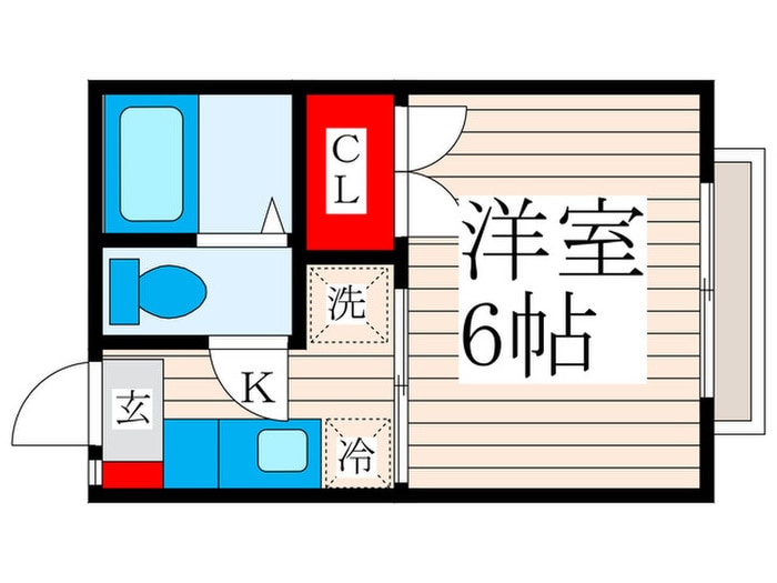 間取り図 ハイツミワ