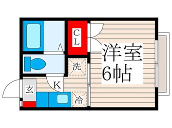 間取図 ハイツミワ