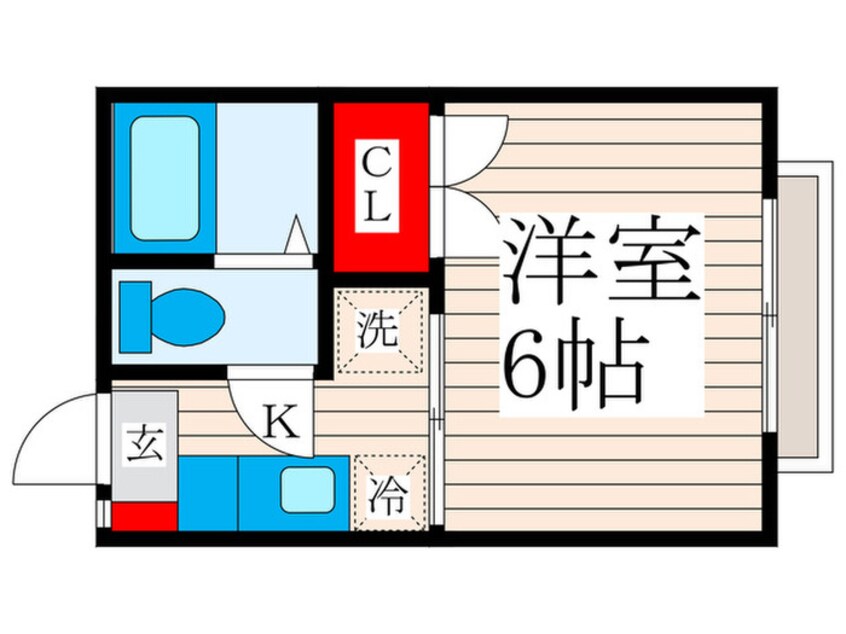 間取図 ハイツミワ