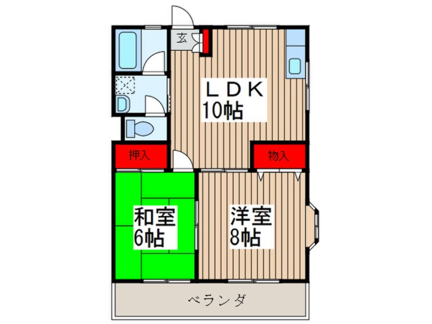 間取図 ハセベレジデンス