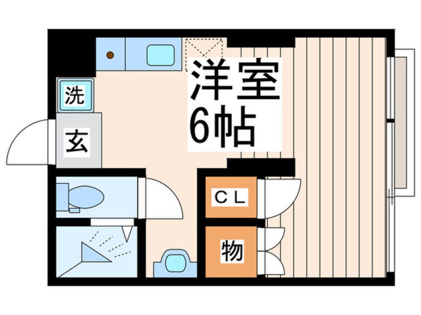 間取図 クレメントハウス