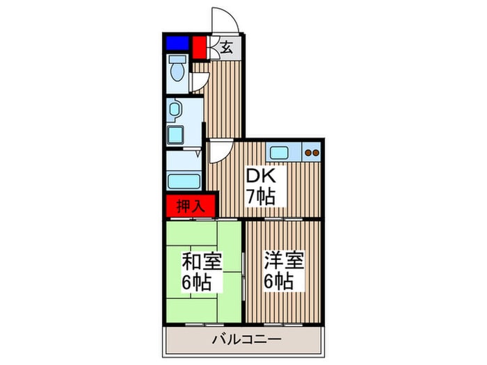 間取り図 レオン８８