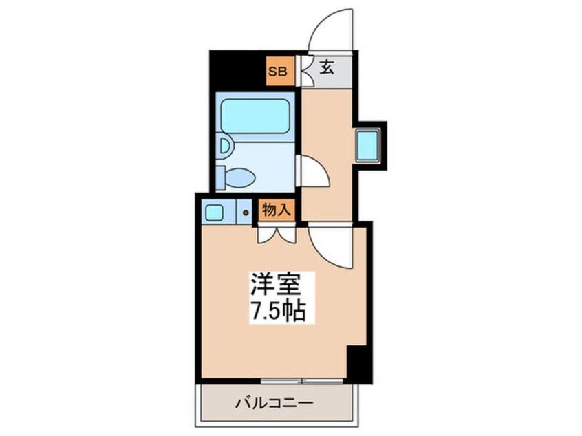 間取図 アーバンヒルズ京成立石 507号室