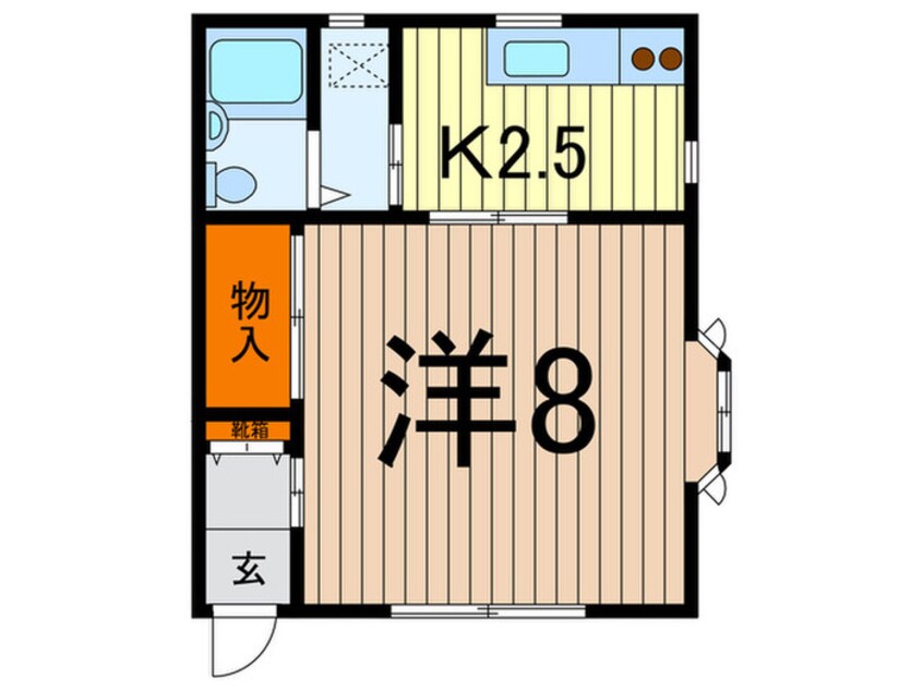 間取図 サンハイツ