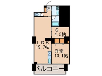 間取図 東雲ｷｬﾅﾙｺ-ﾄCODAN16号棟