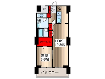 間取図 東雲ｷｬﾅﾙｺ-ﾄCODAN16号棟