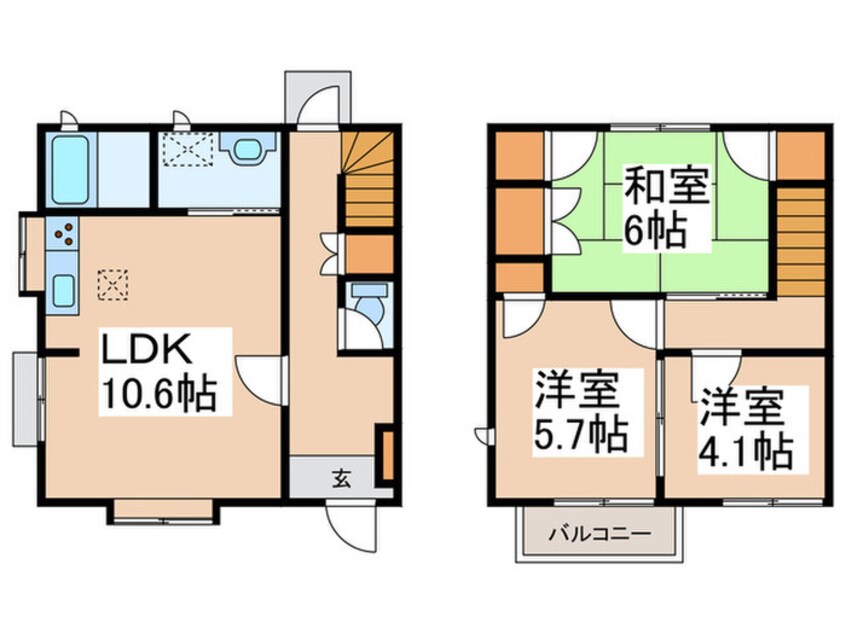 間取図 アゼリア