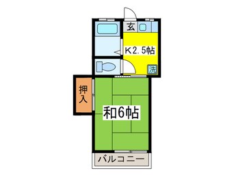 間取図 コ－ポストロ－ム