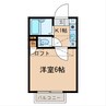 ジュネスひばりヶ丘 1Kの間取り